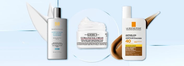 Moisturizers with sunscreen