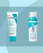 Why the CeraVe Resurfacing Retinol Serum and the Acne Foaming Cream Cleanser Are the Best Acne-Fighting Duo