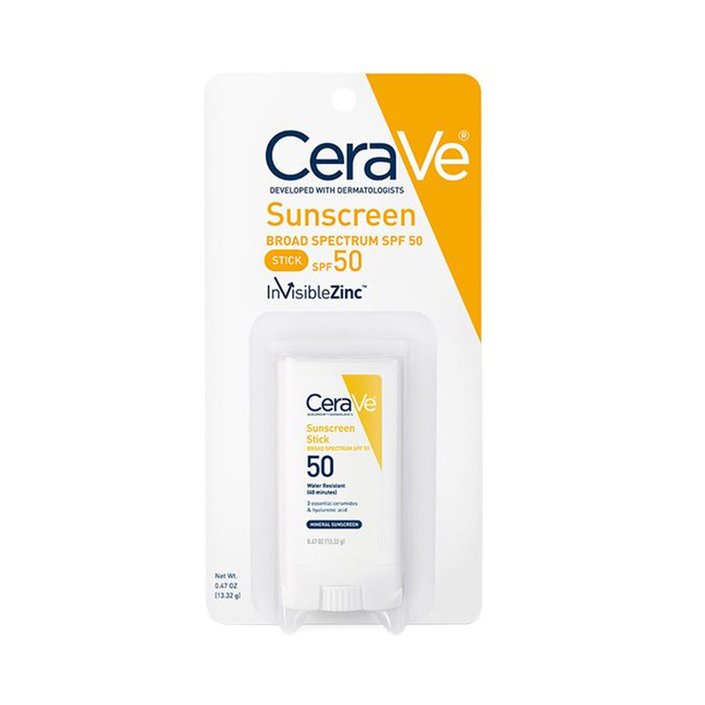 CeraVe Mineral Sunscreen Stick with SPF 50