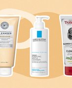 IT Cosmetics Confidence in a Cleanser, La Roche-Posay Toleriane Hydrating Gentle Facial Cleanser, Thayers Blemish Clearing 2% Salicylic Acid Acne Treatment Cleanser