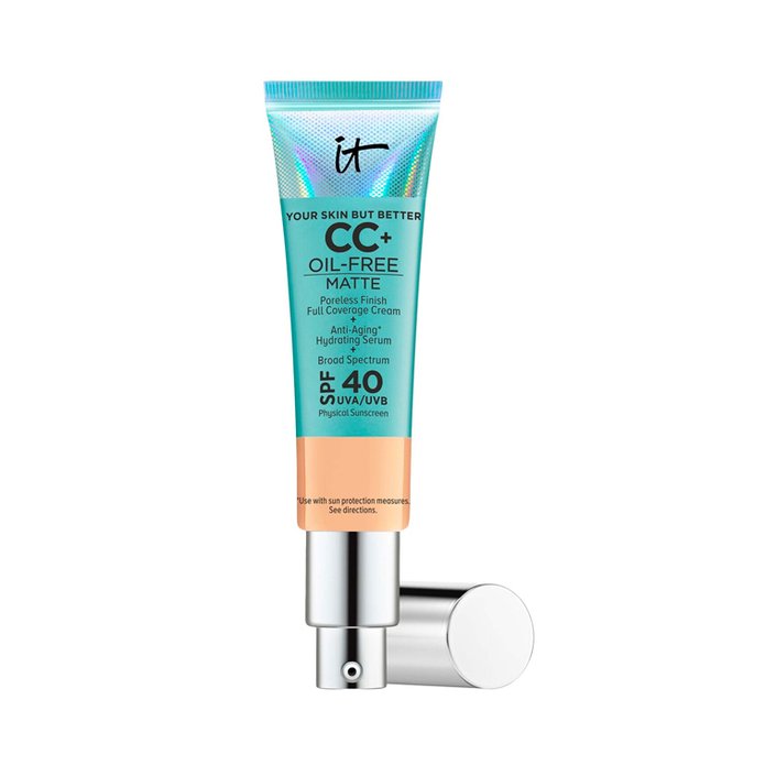 IT Cosmetics CC+ Cream Oil-Free Matte Full-Coverage Foundation with SPF 40
