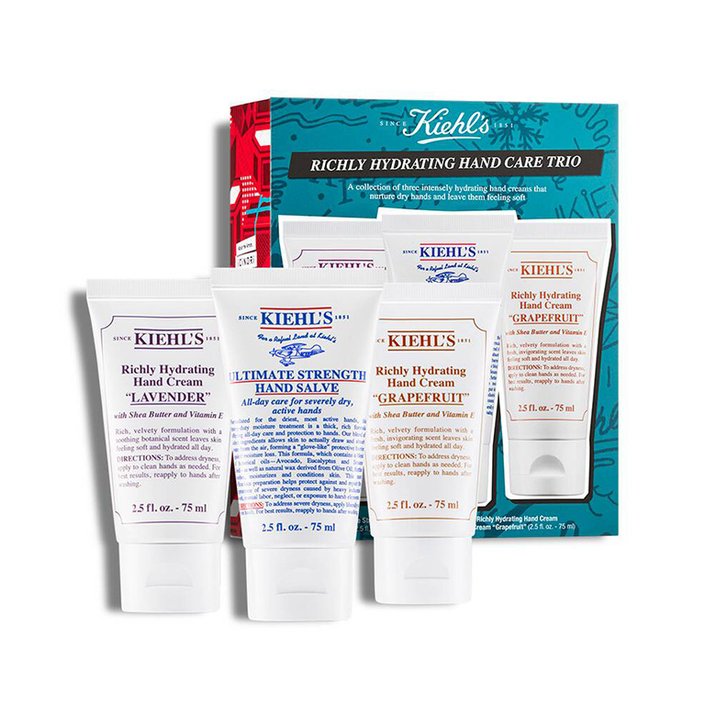 Kiehl's Richly Hydrating Hand Care Trio Gift Set