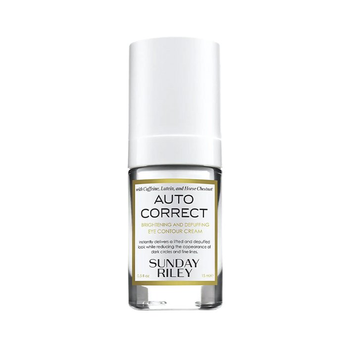 Sunday Riley Auto Correct Brightening + Depuffing Eye Cream for Dark Circles