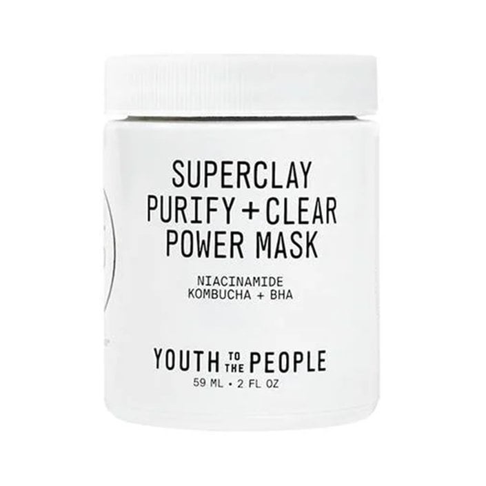 Youth To the People Superclay Purify + Clear Power Mask with Niacinamide